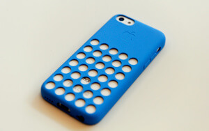 The new Apple Inc. iPhone 5C in a new case is arranged for a photograph during a product announcement in Cupertino, California, U.S., on Tuesday, Sept. 10, 2013. Apple Inc. announced two new iPhones including one with lower prices and more color options, in a strategy shift by Cook to reach a broader range of customers around the world. Photographer: David Paul Morris/Bloomberg via Getty Images